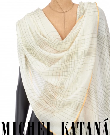 Палантин Унисекс Tq.W40_24DMW-7.1/CREAM